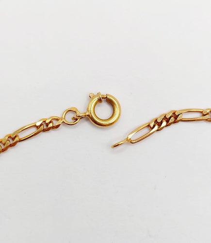 Bracelet Bracelet gourmette vintage en or 21 k 58 Facettes A06968