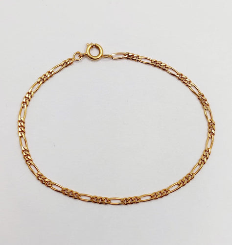Bracelet Bracelet gourmette vintage en or 21 k 58 Facettes A06968