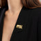 Broche Cartier - Broche Éléphants en or jaune 18k et émeraudes 58 Facettes 205