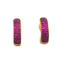 Boucles d'oreilles Boucles d’oreilles - Rubis en or jaune 18 ct 58 Facettes PE616