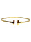 Bracelet Tiffany & Co Tiffany T Wire - Bracelet en or jaune 18K 58 Facettes 1817