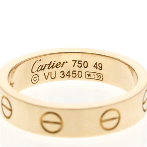 Bague 49 Cartier Love - Alliance en or rose 18K diamant 58 Facettes hpgx9tt580