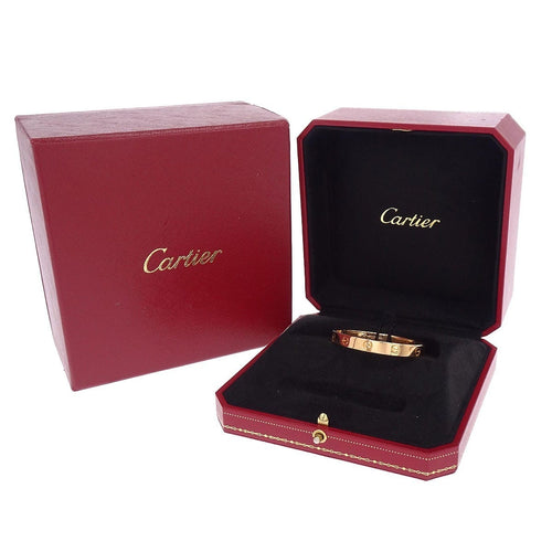 Bracelet Cartier Love - Bracelet en or rose 18K 58 Facettes l82bhsj29j