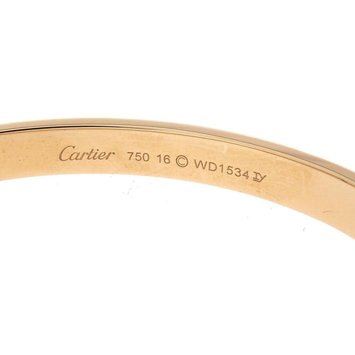 Bracelet Cartier Love - Bijou en or rose 18 carats 58 Facettes l82bhsj29j
