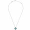 Pendentif Van Cleef & Arpels Vintage Alhambra - Pendentif en or blanc et diamant 58 Facettes r0txn0zfte