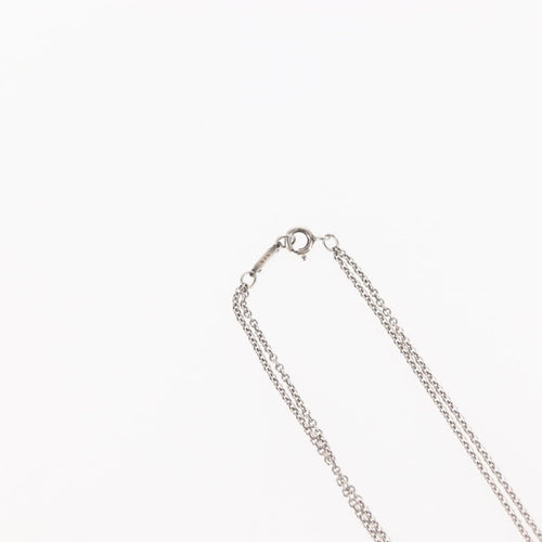 Collier Tiffany & Co. Infinity Double Chain Pendant Necklace Silver 58 Facettes a1ozowgp9x