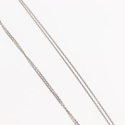 Collier Tiffany & Co. Infinity Double Chain Pendant Necklace Silver 58 Facettes a1ozowgp9x