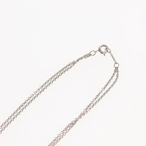 Collier Tiffany & Co. Infinity Double Chain Pendant Necklace Silver 58 Facettes a1ozowgp9x