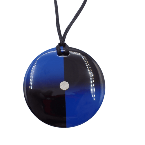 Collier Hermès - Collier pendentif rond en corne de buffle et laque 58 Facettes omglp6