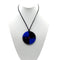 Collier Hermès - Collier pendentif rond en corne de buffle et laque 58 Facettes omglp6