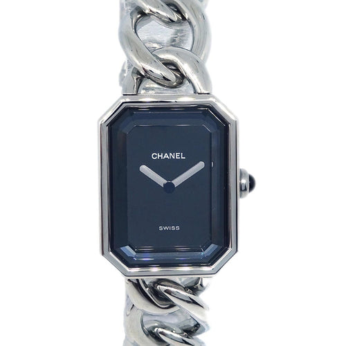 Chanel Première - Montre chaîne quartz en acier inoxydable