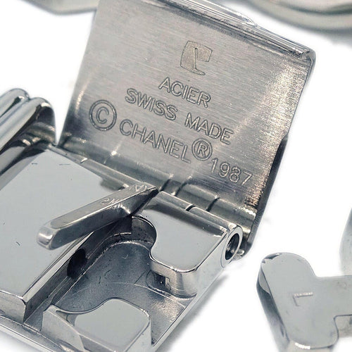 Chanel Première - Montre chaîne quartz en acier inoxydable