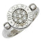 Bague 51 Bvlgari Bvlgari - Bague Flip en or blanc 18k, diamants et onyx 58 Facettes kntxxx
