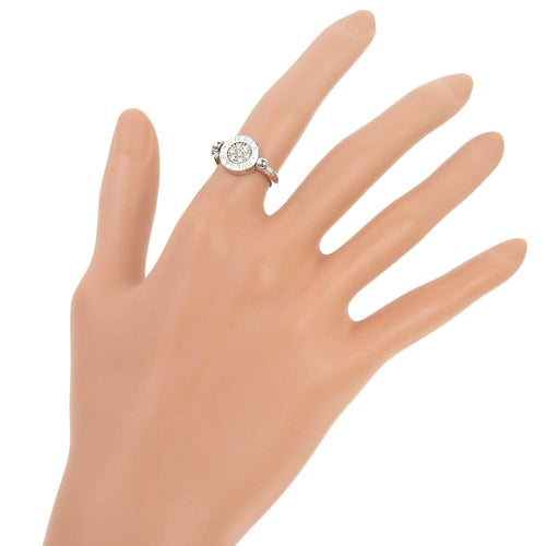 Bague 51 Bvlgari Bvlgari - Bague Flip en or blanc 18K avec diamants et onyx 58 Facettes kntxxx