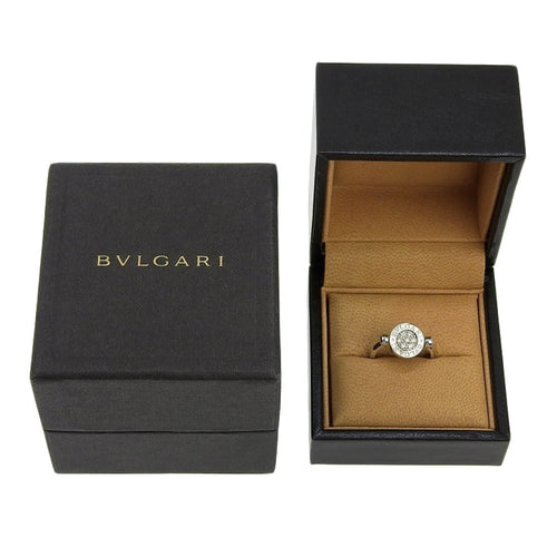 Bague 51 Bvlgari Bvlgari - Bague Flip en or blanc 18k, diamants et onyx 58 Facettes kntxxx