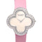 Montre Van Cleef & Arpels Alhambra - Montre en or blanc et diamants 58 Facettes ppymle