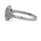 Bague 56 Bague Art déco en platine avec diamant taille ancienne 58 Facettes AN P12 (0059)