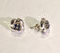 Boucles d'oreilles Boucles d’oreilles puces en or blanc 18 carats et saphirs 58 Facettes AB711