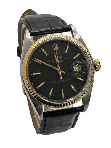 Montre Rolex Datejust 36 - Montre en acier et or jaune 58 Facettes 1420