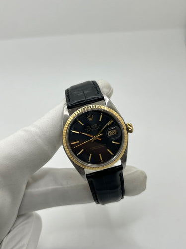Montre Rolex Datejust 36 - Montre en acier et or jaune 58 Facettes 1420