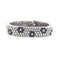 Bracelet Bracelet en diamants et saphirs en or blanc 58 Facettes 222/F 26