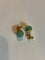 Boucles d'oreilles Boucles d’oreilles - Boules de jade vert en or jaune 18 carats 58 Facettes AB712