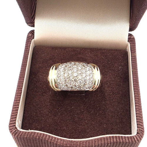 Bague 50 Bague - Diamants en or jaune 18 ct 58 Facettes 223/26 G