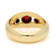Bague 51 Bague trilogie en or 14k (585) et grenats 58 Facettes D77CD6C451444B5384AA56766FB50C8D