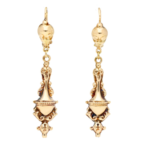 Boucles d'oreilles Boucles d’oreilles pendantes en or 14 ct (585) 58 Facettes 10A33358913E4C12ACCA6AA08FA7202F