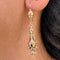 Boucles d'oreilles Boucles d’oreilles pendantes en or 14 ct (585) 58 Facettes 10A33358913E4C12ACCA6AA08FA7202F