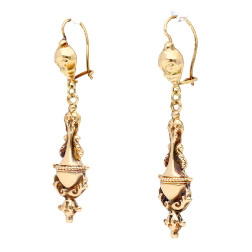 Boucles d'oreilles Boucles d’oreilles pendantes en or 14 ct (585) 58 Facettes 10A33358913E4C12ACCA6AA08FA7202F