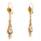 Boucles d'oreilles Boucles d’oreilles pendantes en or 14 ct (585) 58 Facettes 10A33358913E4C12ACCA6AA08FA7202F