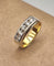 Bague 53 Bague cinq diamants en or 18 ct 58 Facettes CV-026