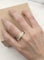 Bague 53 Bague cinq diamants en or 18 ct 58 Facettes CV-026
