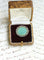 Broche Broche ancienne chrysoprase et diamants en or rose et argent 58 Facettes