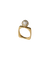 Dinh Van - Bague boule diamant en or jaune