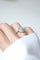 Bague 56 Bague cible Art déco en platine à diamants 1,20 ct 58 Facettes