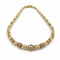 Collier Collier maille fantaisie en 2 ors 18 carats 58 Facettes Collier Maille fantaisie 2 Ors  18 carats