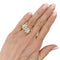 Bague 51 Bague Van Cleef & Arpels, “Fleurs”, or jaune, diamants. 58 Facettes 35483