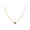 Collier Collier Pomellato, "M'ama non M'ama", or rose, pierre de lune, argent et saphirs. 58 Facettes 35518