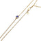 Collier Collier Pomellato, "M'ama non M'ama", or rose, pierre de lune, argent et saphirs. 58 Facettes 35518