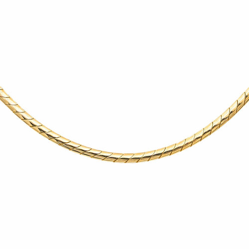 Collier Collier  Maille oméga  Or jaune 58 Facettes 5036032CN