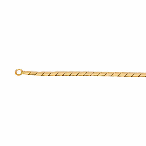 Collier Collier  Maille oméga  Or jaune 58 Facettes 5036032CN