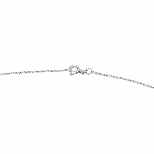 Collier Collier Pendentif Or blanc Diamant 58 Facettes 5237283CN