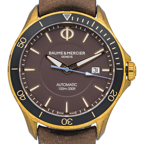 Montre Baume & Mercier Montre Clifton Bronze 58 Facettes 5669159RV