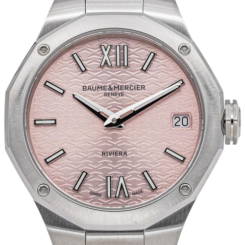 Montre Baume & Mercier Montre Riviera Acier 58 Facettes 5669239RV