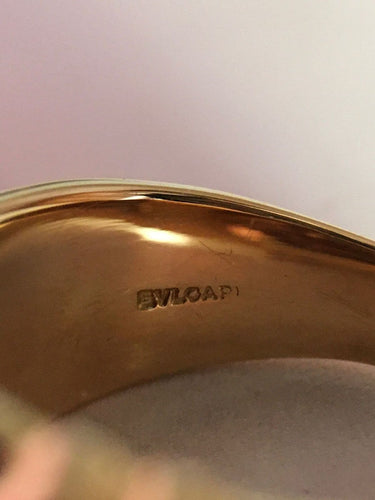 Bague 48.5 BVLGARI - Bague en or jaune 18K sertie d’une citrine 58 Facettes 254