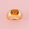 Bague 48.5 BVLGARI - Bague en or jaune 18K sertie d’une citrine 58 Facettes 254