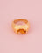 Bague 48.5 BVLGARI - Bague en or jaune 18K sertie d’une citrine 58 Facettes 254