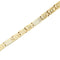 Bracelet Unoaerre - Bracelet maille œil de tigre en or jaune et or blanc 58 Facettes 35766